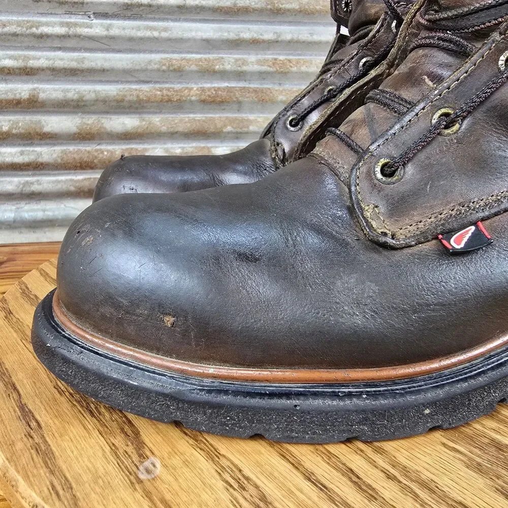 Red Wing Shoes 2203 Steel Toe Boots Mens Size 8.5 D